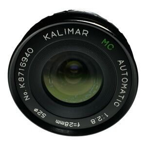 🔥 Kalimar MC Automatic f=28mm f/2.8 52mm Wide-Angle Macro Korean Lens 🔥